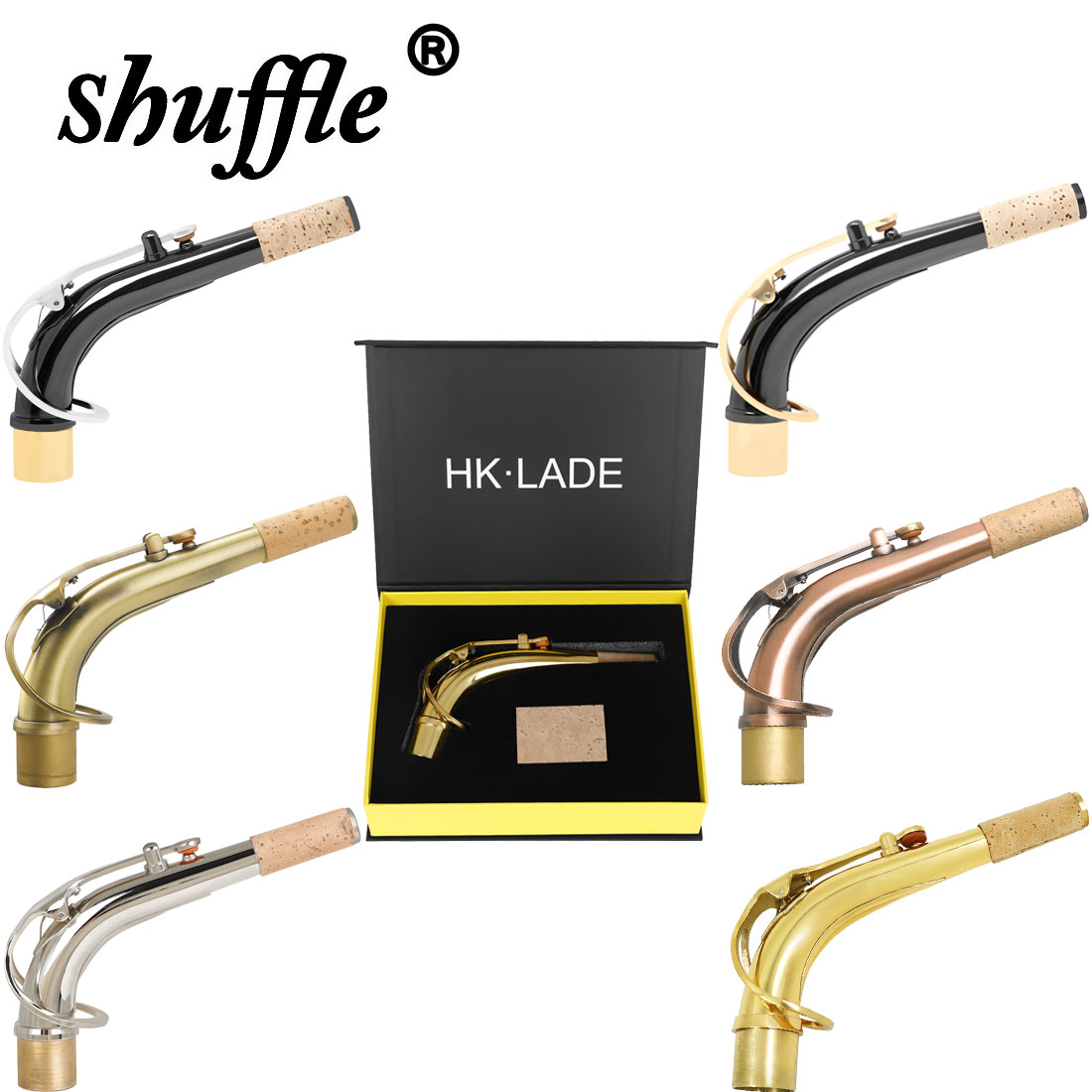 Musical Instrument Oboe - 알토 색소폰 넥 벤트 브라스 쉽게