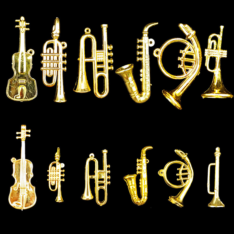 Musical Instrument Cello - 5/10/20PCS 다양한 스타일 골드 컬러 미니