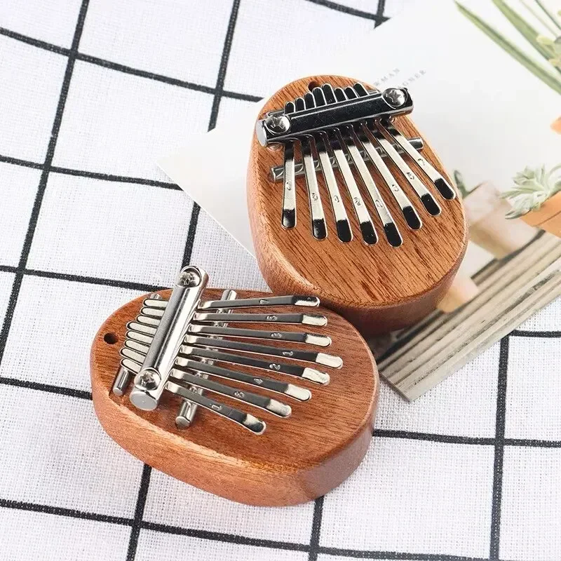 Musical Instrument Dulcimer - 1Pcs 나무 미니 엄지 피아노 뮤지컬