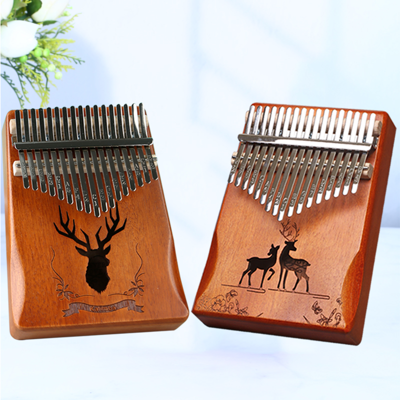 Musical Instrument Balalaika - Lydesy Kalimba 엄지 피아노 키트 17키