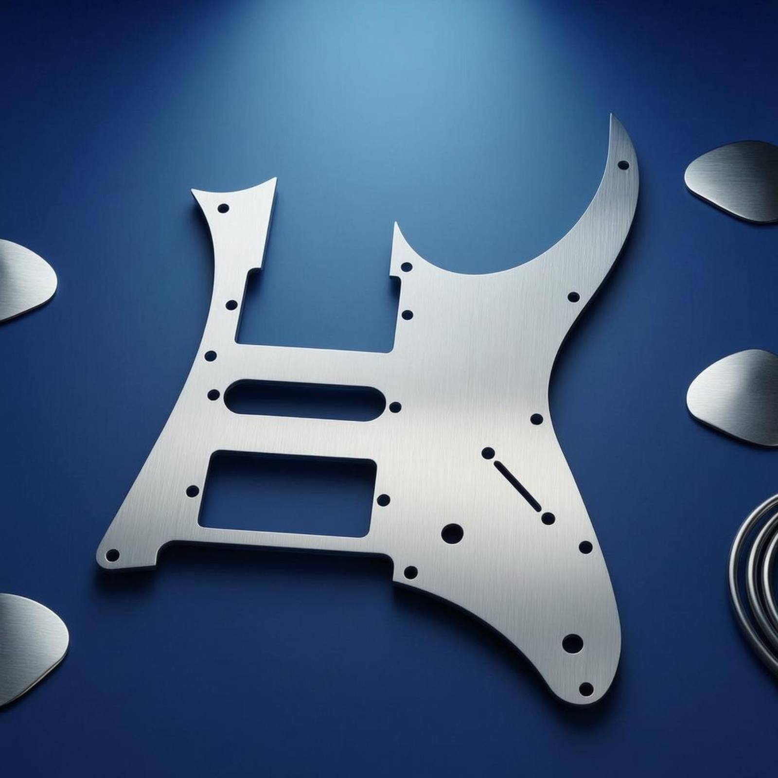 일렉트릭 기타 픽가드 알루미늄 합금 금속 기타 픽가드  - Musical Instrument Of 리뷰 및 가격