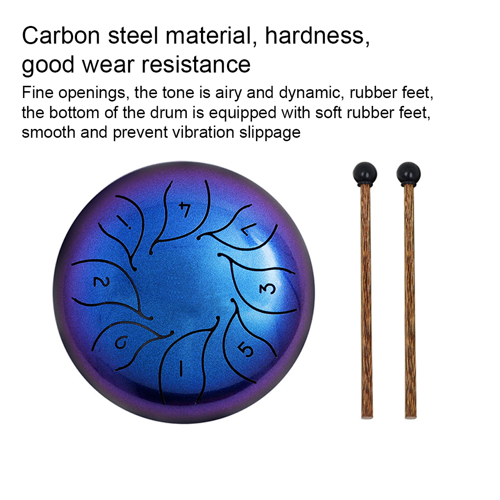 스틸 텅 드럼(드럼스틱 포함) 타악기 액세서리 에테리얼 - Tongue Drum Steel 리뷰 및 가격