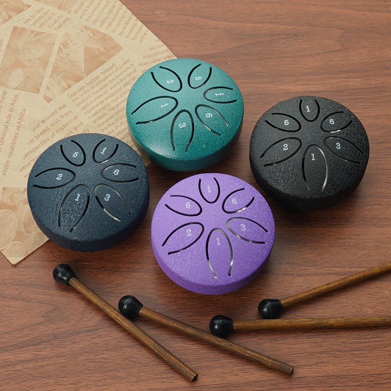 미니 메탈 스틸 텅 드럼 3인치 6음계 스틸 텅 드럼  - Tongue Drum Steel 리뷰 및 가격