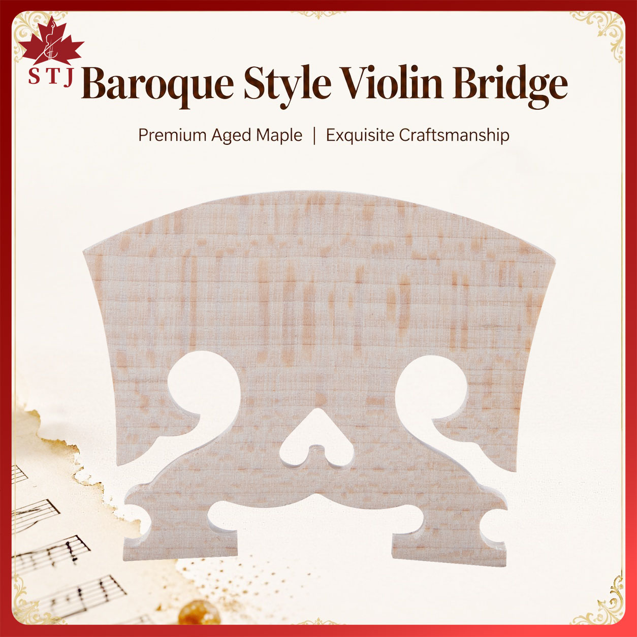 4pcs 바이올린 브리지 4/4 바이올린 브리지 바로크 - Musical Instrument Cello 리뷰 및 가격