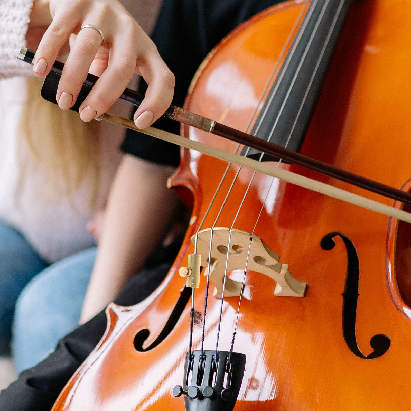 2개입 울프톤 뮤트 조절식 첼로 소음기 악기 부품 연주 - Musical Instrument Cello 리뷰 및 가격