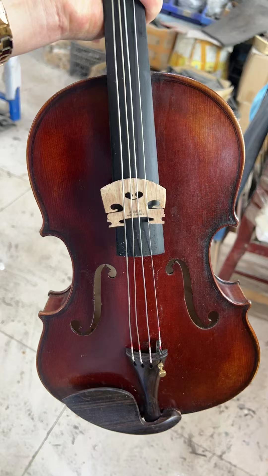 악기NEW-15인치 고품질 비올라 메이플 넥, 활과 케 - Musical Instrument Viola 리뷰 및 가격