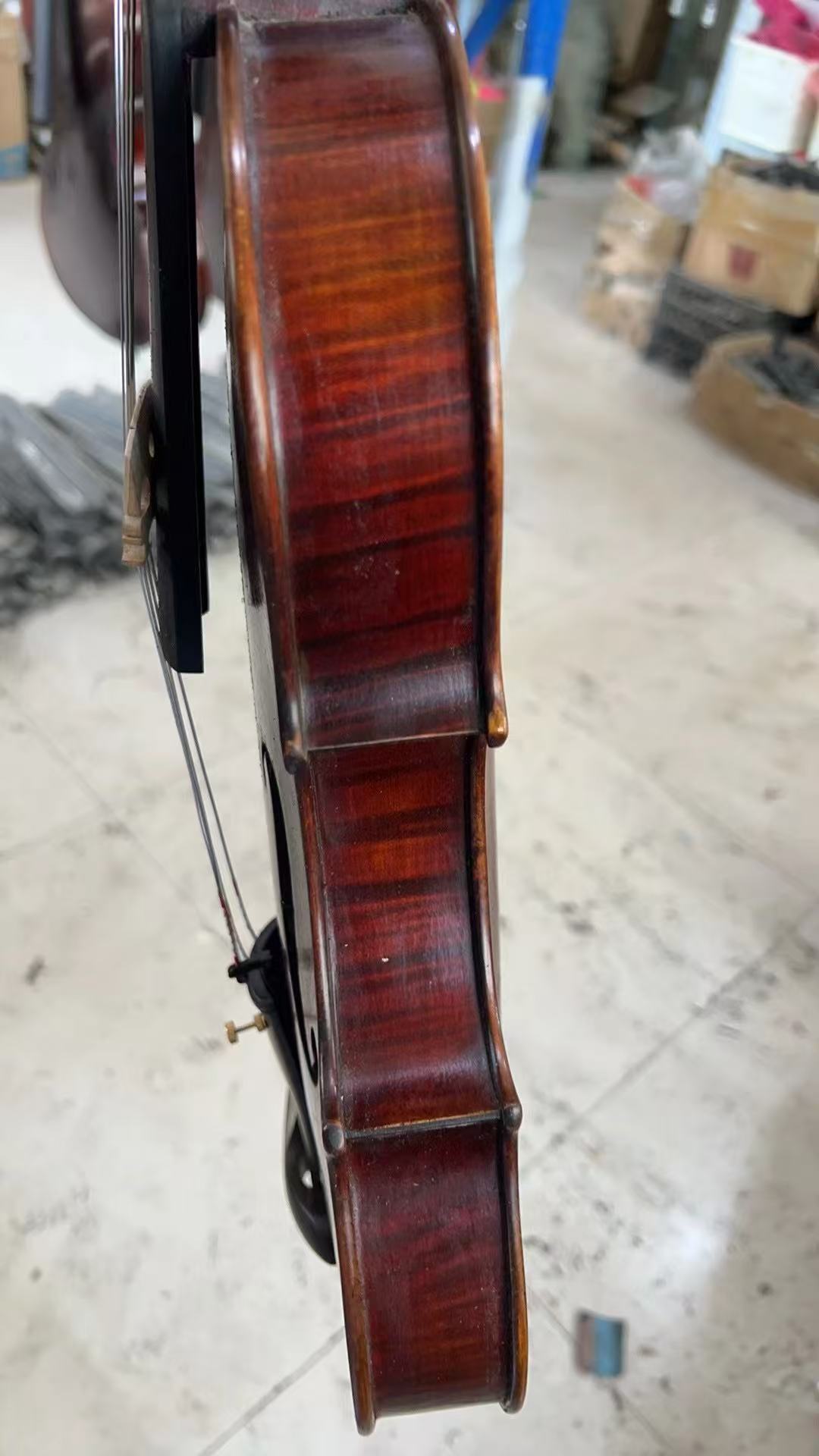 악기NEW-15인치 고품질 비올라 메이플 넥, 활과 케 - Musical Instrument Viola 리뷰 및 가격