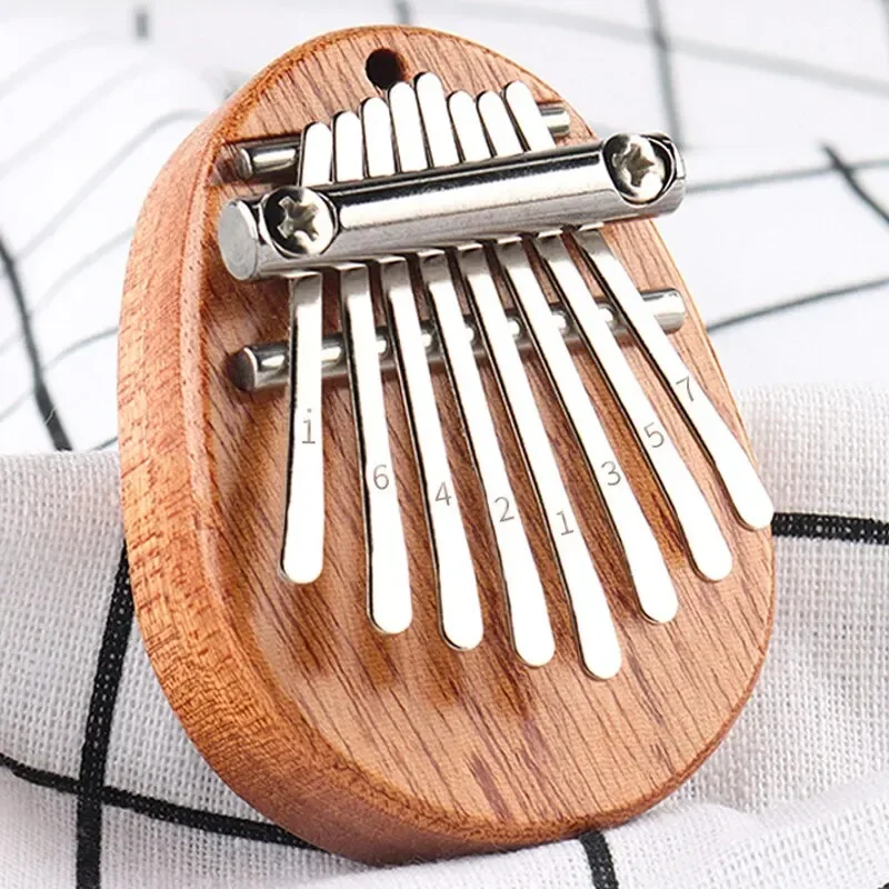 1Pcs 나무 미니 엄지 피아노 뮤지컬 8 톤 휴대용  - Musical Instrument Dulcimer 리뷰 및 가격
