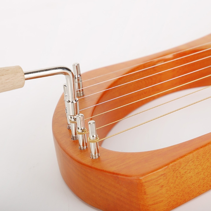 다목적 7현 거문고 하프 악기 내구성이 뛰어난 목조 구 - Musical Instrument Groups 리뷰 및 가격