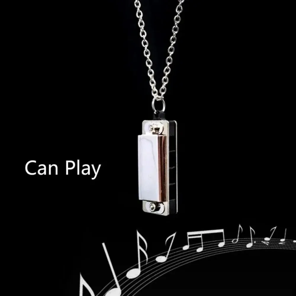 미니 하모니카 목걸이 남성과 여성 틈새 디자인 감각 펜 - Musical Instrument You Blow 리뷰 및 가격