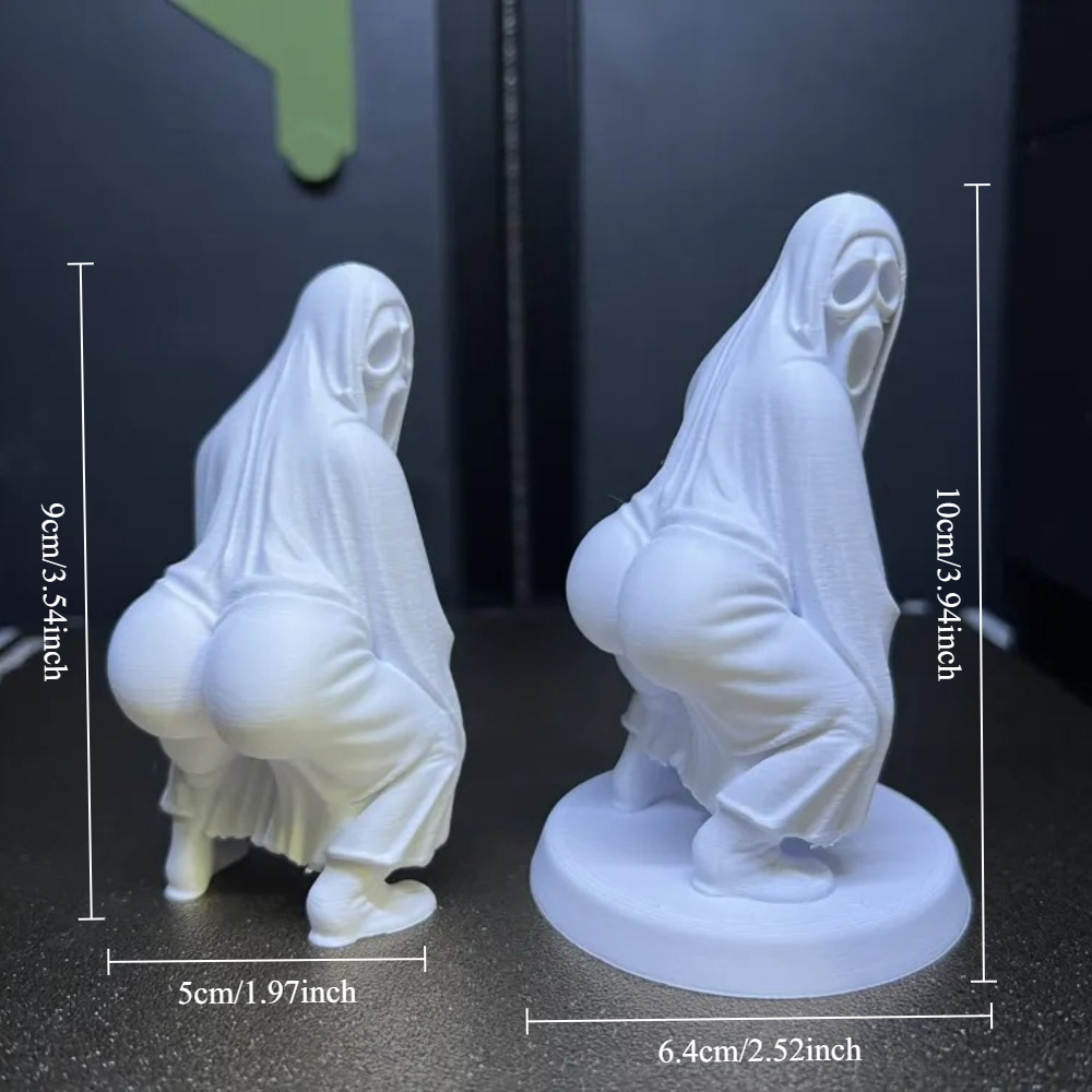 춤추는 엉덩이 유령 장식품, 3D 프린팅된 엉덩이 춤추 - Musical Instrument Balalaika 리뷰 및 가격